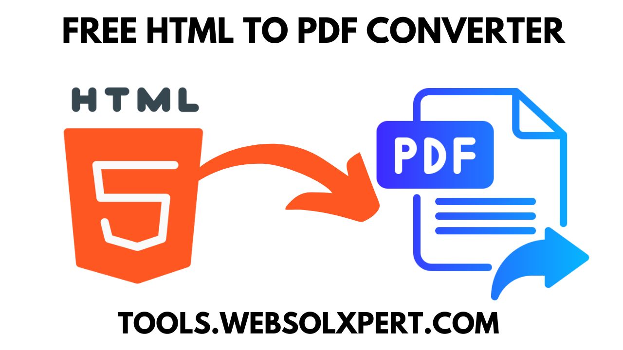 Free HTML to PDF Online Converter