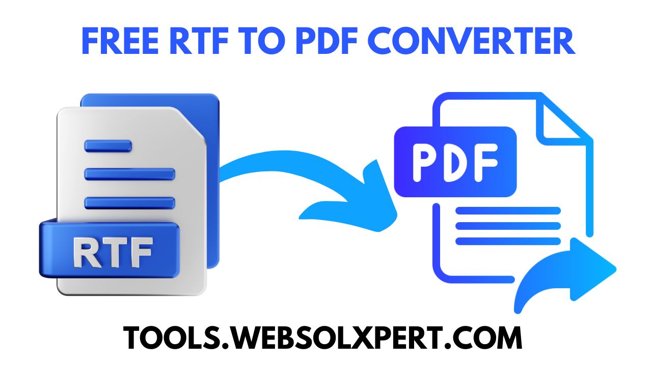Effortlessly convert RTF to PDF with our free online converter. Preserve formatting and share securely. Try it now!