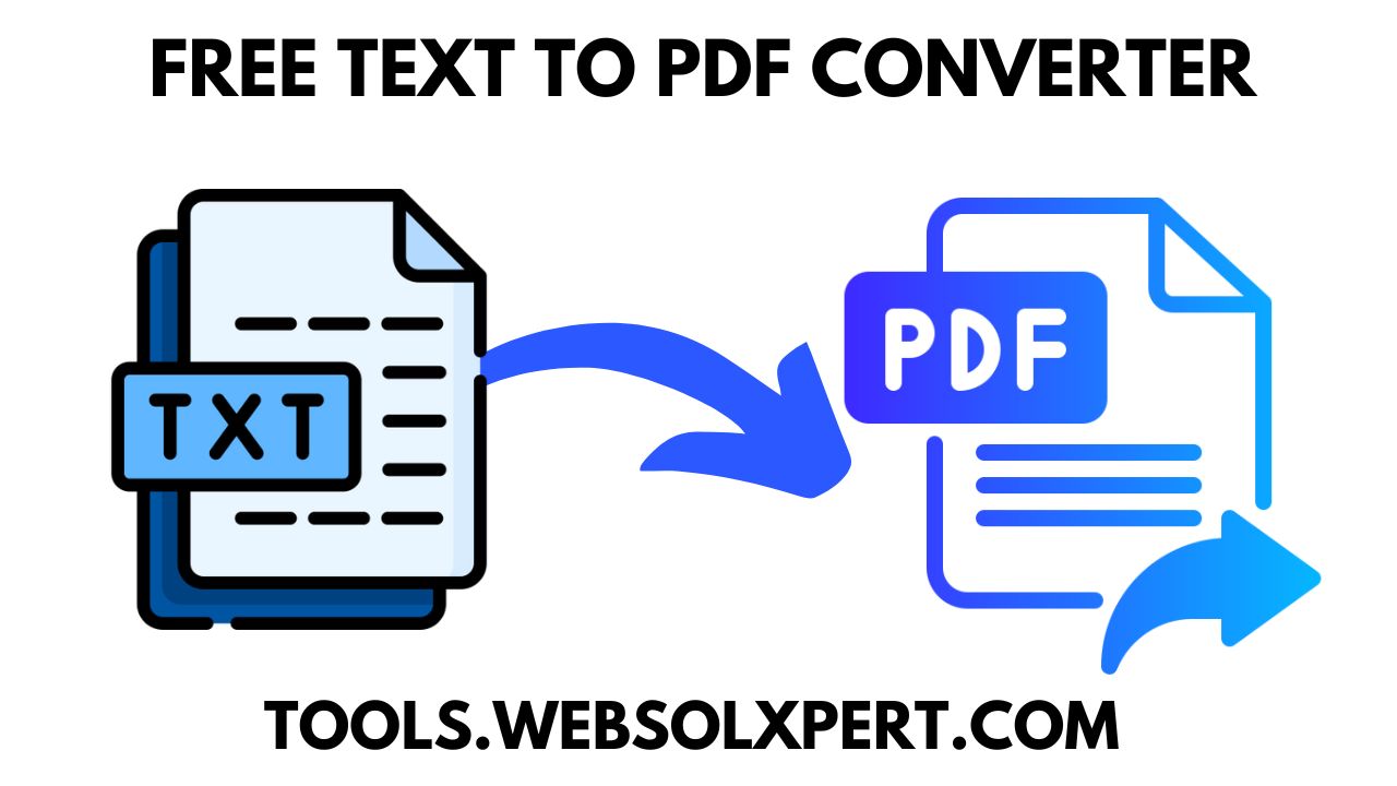 Best Free Text To PDF Converter Online