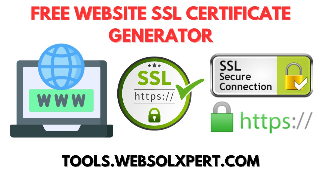 Free Unlimited SSL Certificate Generator for Website, Domain, WordPress