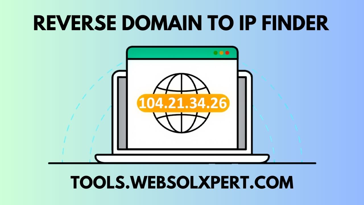 Reverse Domain to IP Finder | Web Hosting Server IP Lookup
